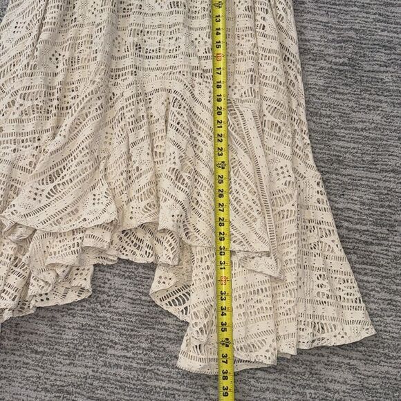 NWT PatBo Crochet Beach Maxi Skirt Bone XL - Picture 6 of 8